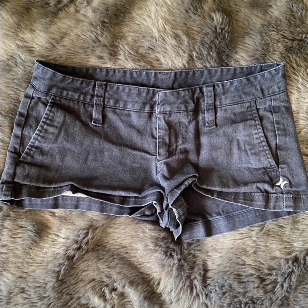 Black Hurley Shorts